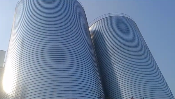 祥云2座混凝土高架卷板仓