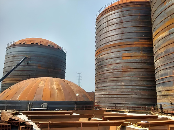 祥云焦粉钢板仓